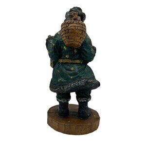 Resin 12 in. Christmas Old World Santa Tree Figurine main image 1